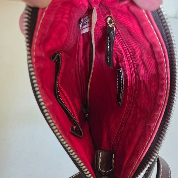 Dooney & Bourke Fall Slim Design Signature Monogram Canvas Shoulder Handbag - Picture 5 of 13